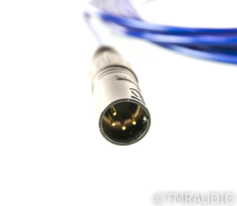 Moon Audio Blue Dragon Balanced Headphone Cable; 10ft; 4-Pin Mini XLR
