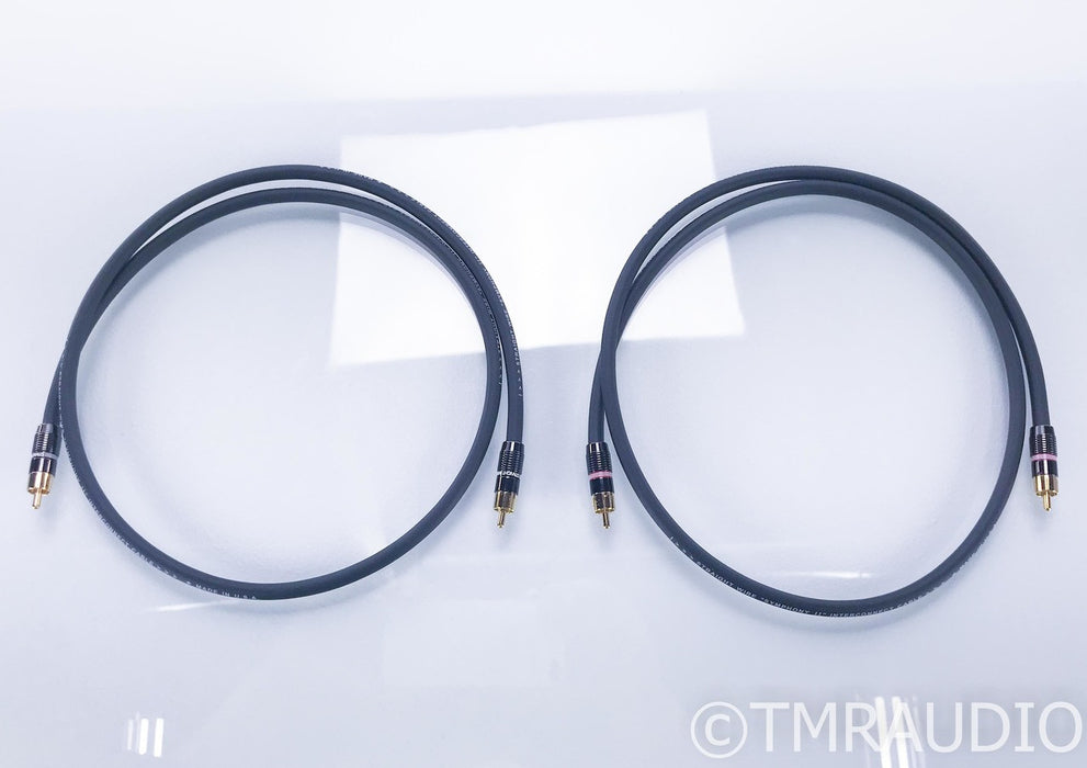 Straightwire Symphony II RCA Cables; 1m Pair Interconnects