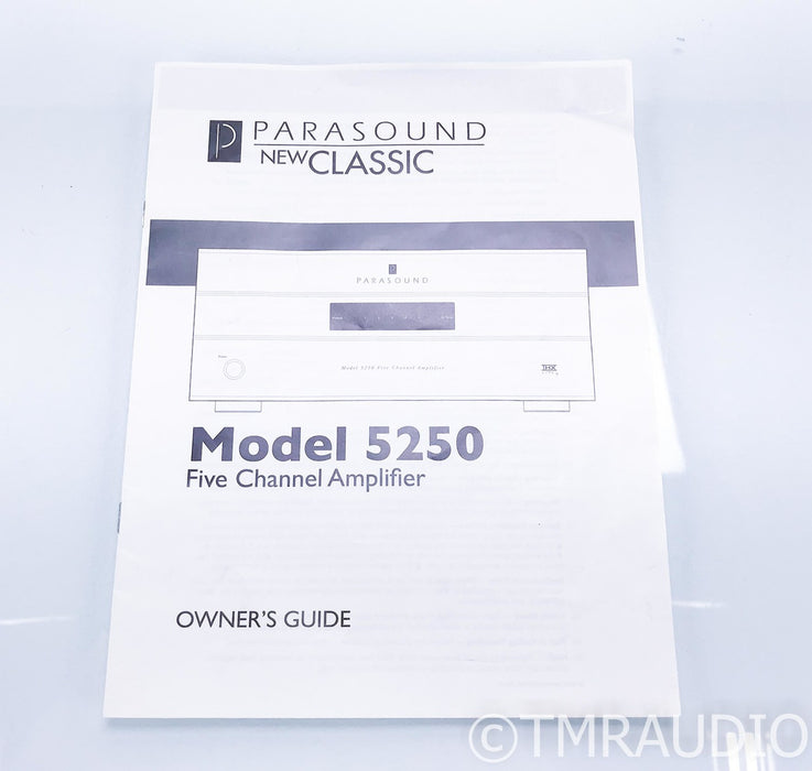 Parasound 5250 Five Channel Power Amplifier