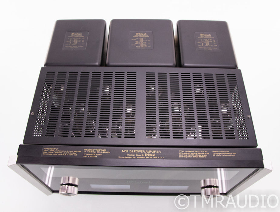 McIntosh MC2102 Stereo Power Amplifier
