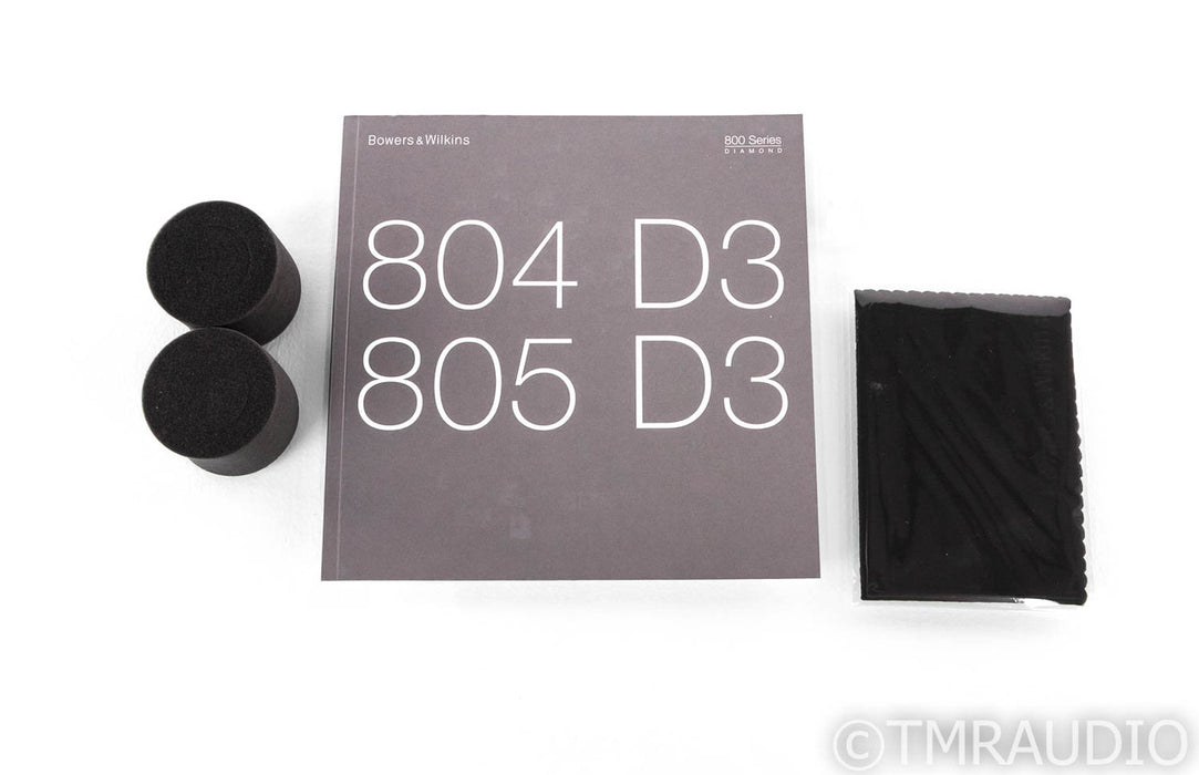 B&W 805 D3 Bookshelf Speakers