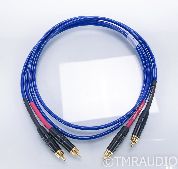 Nordost Blue Heaven LS RCA Cables; 1m Pair Interconnects; Leif Series