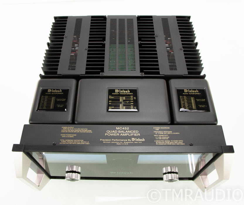 McIntosh MC452 Stereo Power Amplifier; MC-452 (1/1)