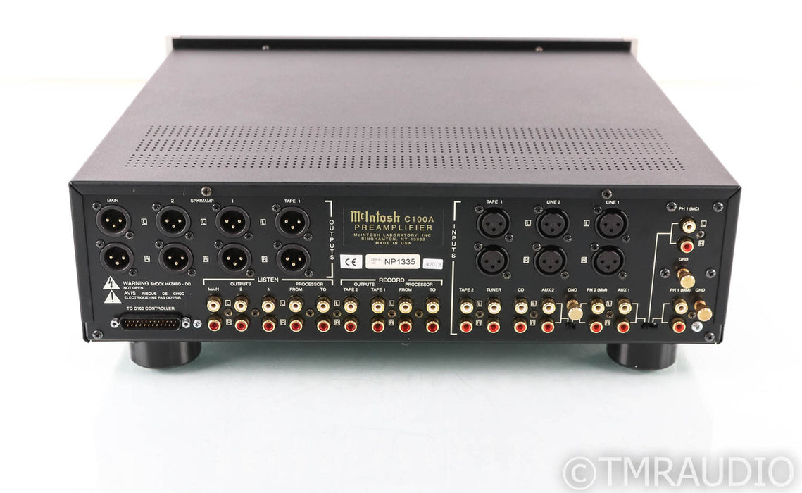 McIntosh C100A Stereo Preamplifier; C-100 A (No C100C)