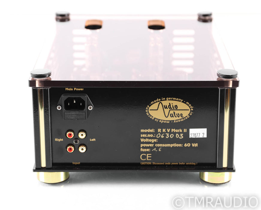 Audio Valve RKV Mark II Headphone Amplifier