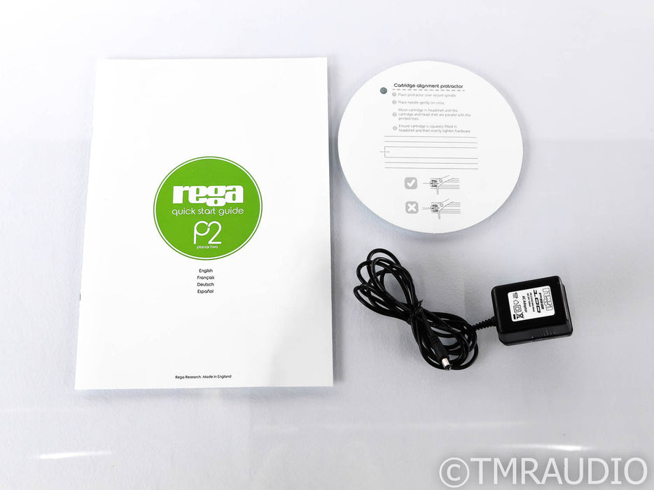 Rega Planar 2 Turntable; RB 220 Tonearm; P2; Rega Carbon MM Cartridge