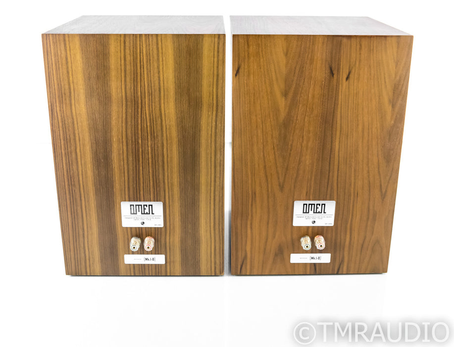 Zu Audio Omen Bookshelf Speakers MK. I Rev-B; American Walnut Pair