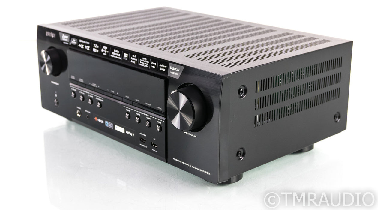 Denon AVR-S950H 7.2 Channel Home Theater Receiver; AVRS950H; 4K UHD; HDR