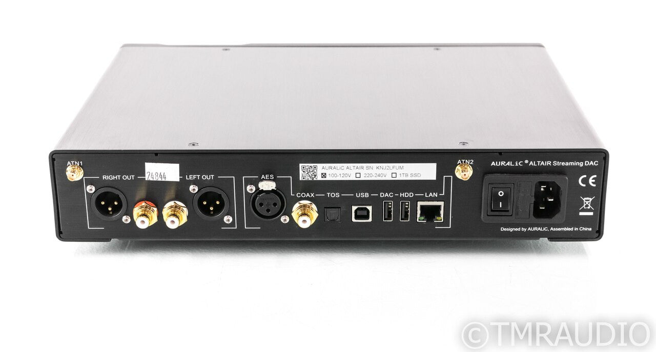 Auralic Altair Network Streamer / DAC; D/A Converter; Remote