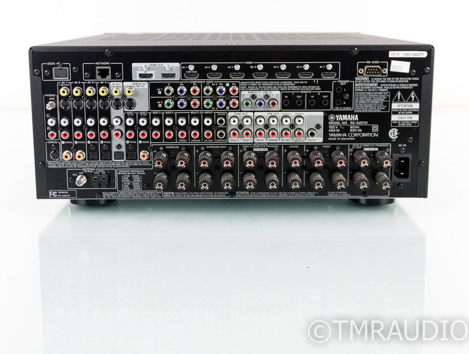 Yamaha RX-A2010 7.1 Channel Home Theater Receiver; Aventage; Remote; MM Phono