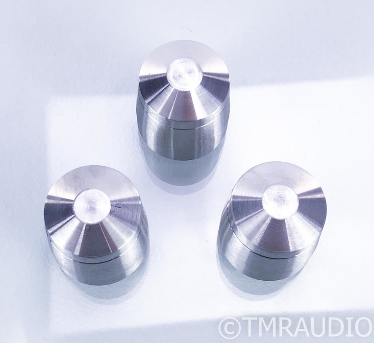 Stillpoints Ultra SS Isolation Feet; Set of 3 w/ Flat Center Hard Hats