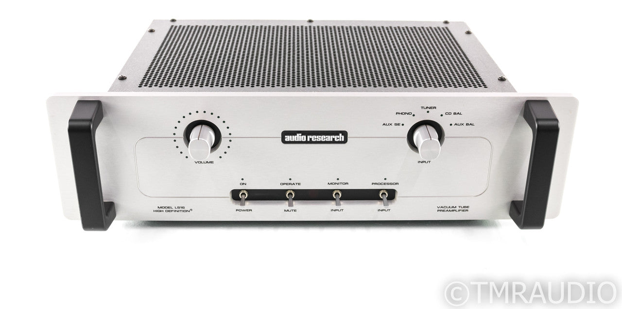 Audio Research LS16 Stereo Tube Preamplifier; LS-16; Remote