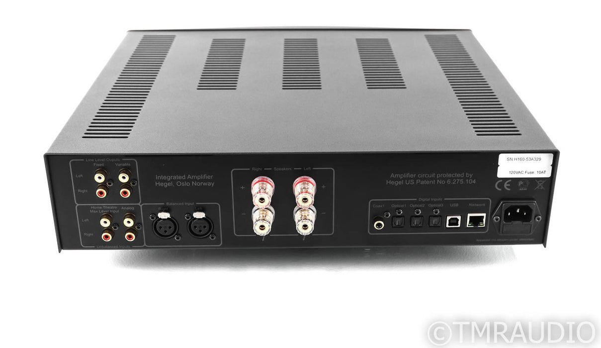 Hegel H160 Stereo Integrated Amplifier; H-160; Remote