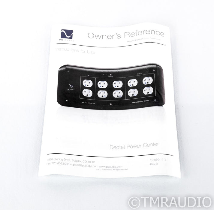 PS Audio Dectet Power Center AC Power Line Conditioner; (Used)