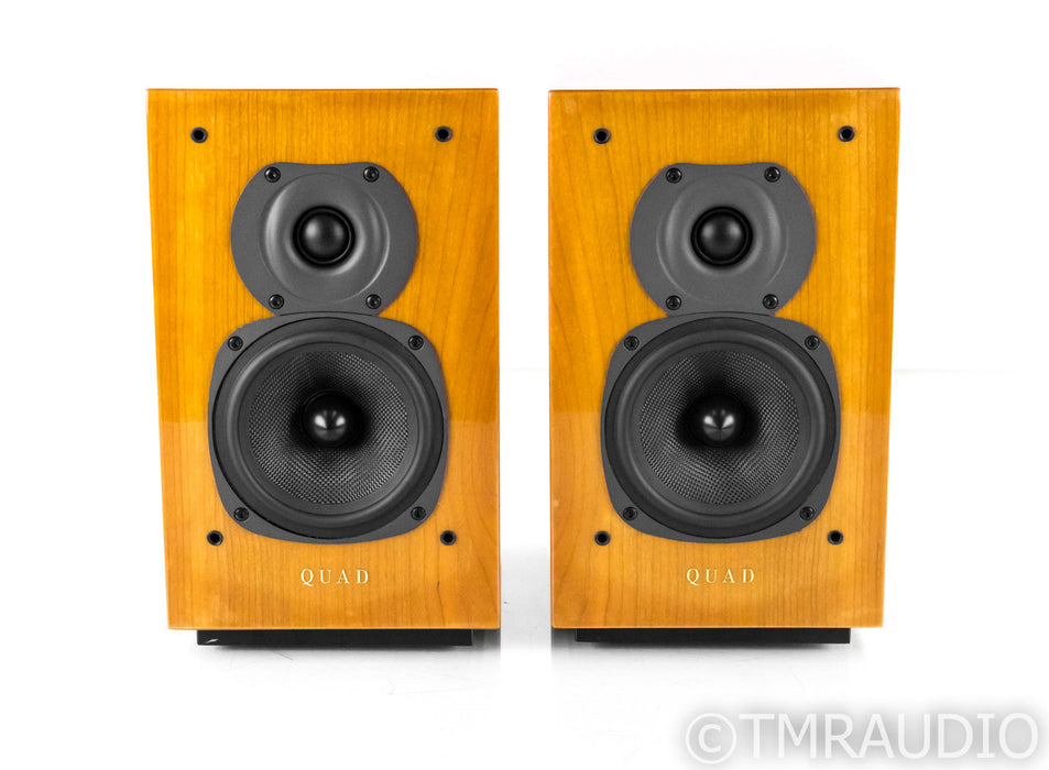 Quad 11L2 Bookshelf Speakers; Cherry Pair; 11-L2