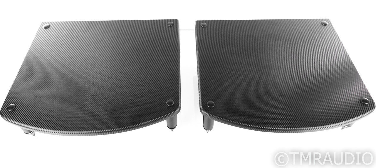 Pangea Audio Vulcan X-Brace Component Stand; Carbon Fiber; Pair