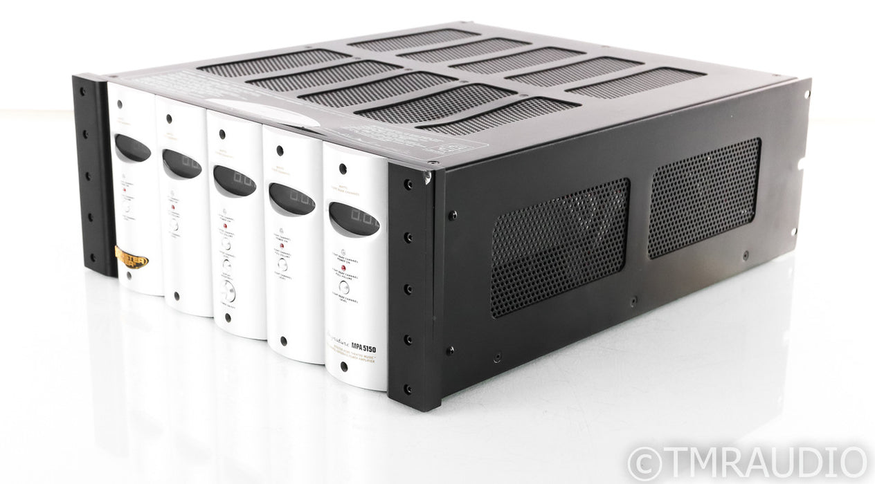Monster Power Signature MPA5150 5-Channel Power Amplifier; AS-IS (Broken Meters)