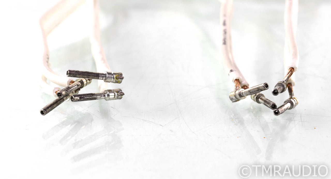 NAIM NAC A5 Speaker Cables; 12ft Pair; White; NACA5