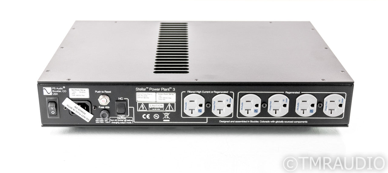 PS Audio Stellar Power Plant 3 AC Line Regenerator; P3 - MINT (Used)