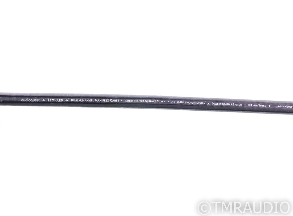 AudioQuest Leopard RCA Phono Tonearm Cable; 1.2m Interconnect; 72vDBS
