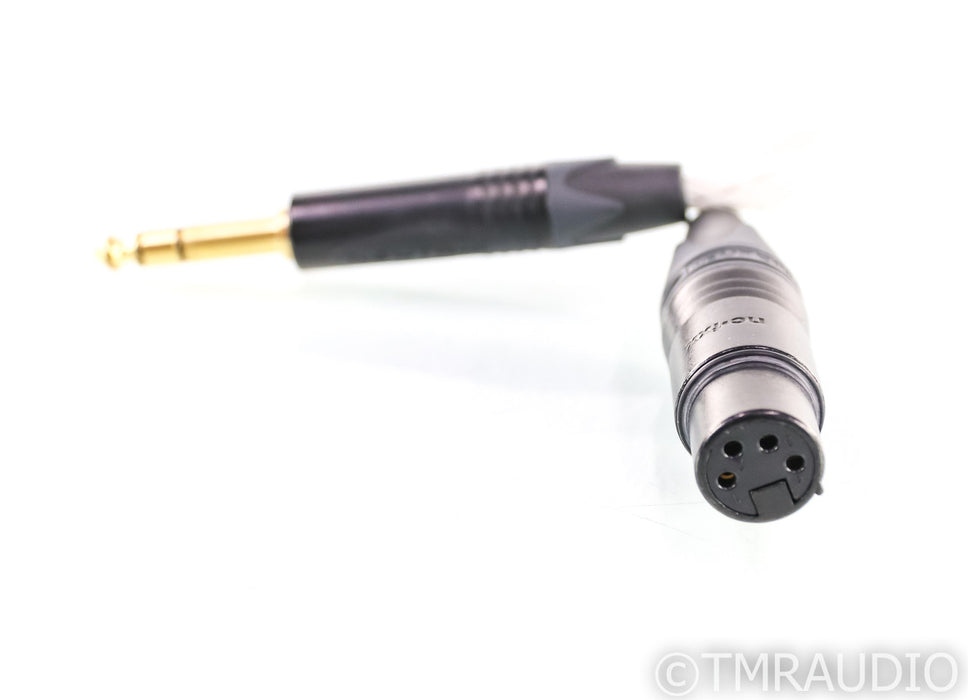 WyWires Platinum Headphone Cable Adapter; 8" 4-Pin XLR to 1/4"