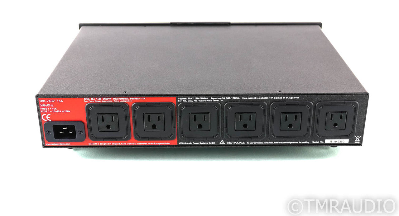 IsoTek EVO3 Aquarius AC Power Line Conditioner; Evo-3; 16A