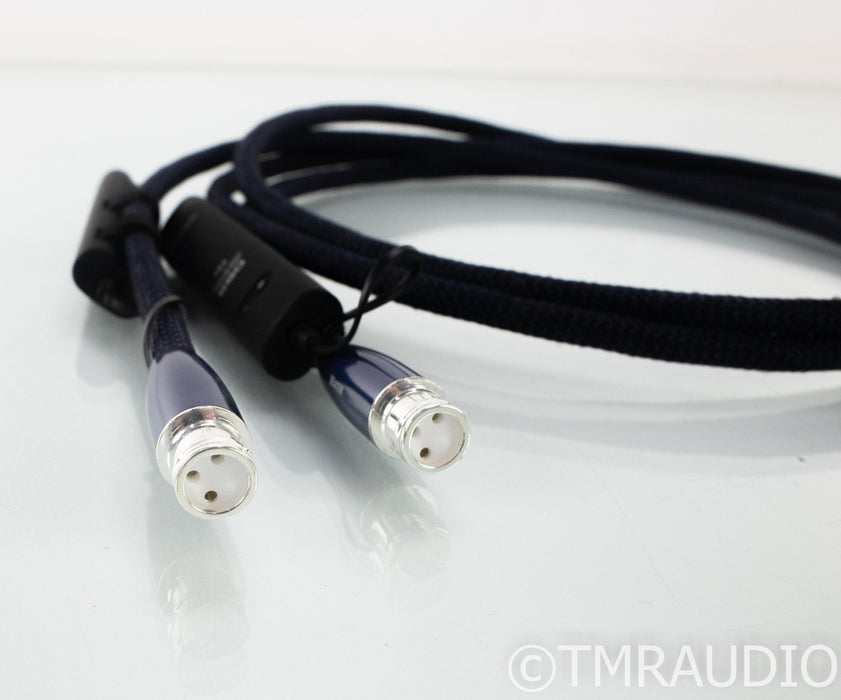 AudioQuest Water XLR Cables; 1.5m Balanced Interconnects; 72v DBS