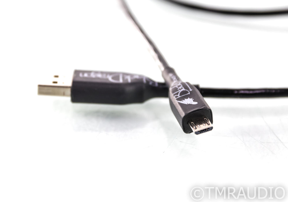 Moon Audio Black Dragon Micro USB Cable; Single 3ft Digital Interconnect