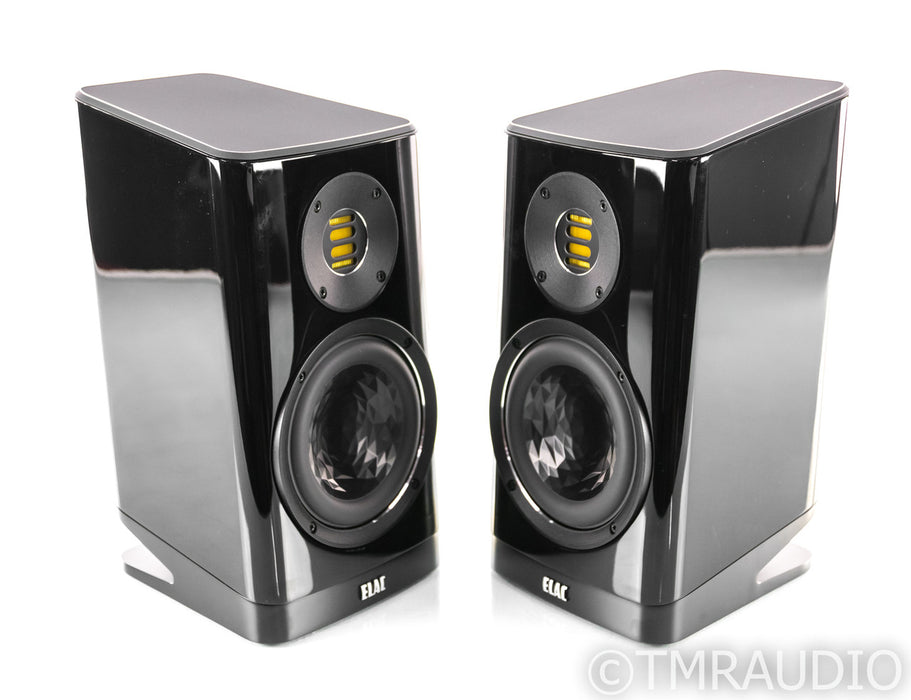 Elac Vela BS 403 Bookshelf Speakers; Black Lacquer Pair