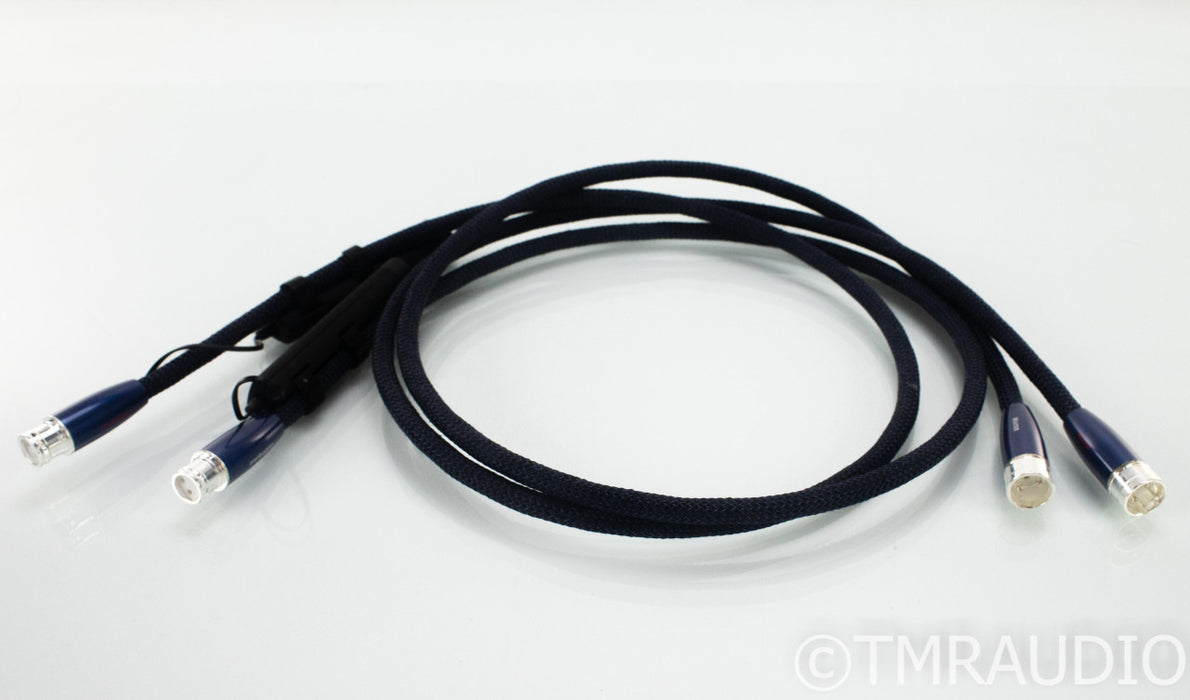AudioQuest Water XLR Cables; 1.5m Balanced Interconnects; 72v DBS