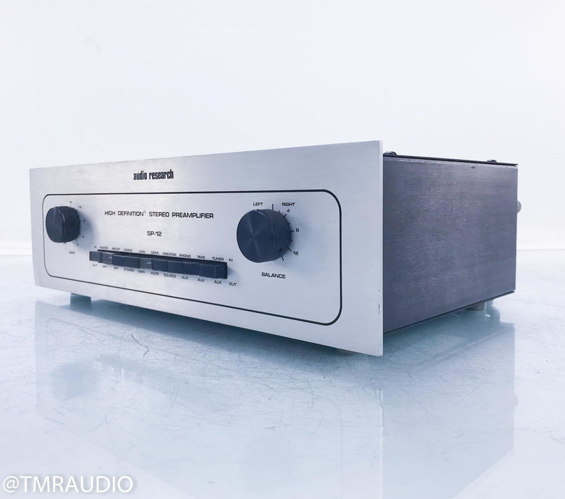 Audio Research SP-12 Vintage Stereo Tube Preamplifier; SP12