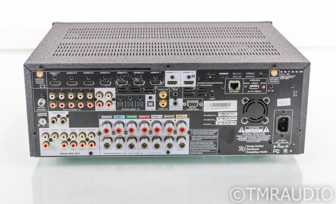 Anthem MRX720 7.2 Channel Home Theater Receiver