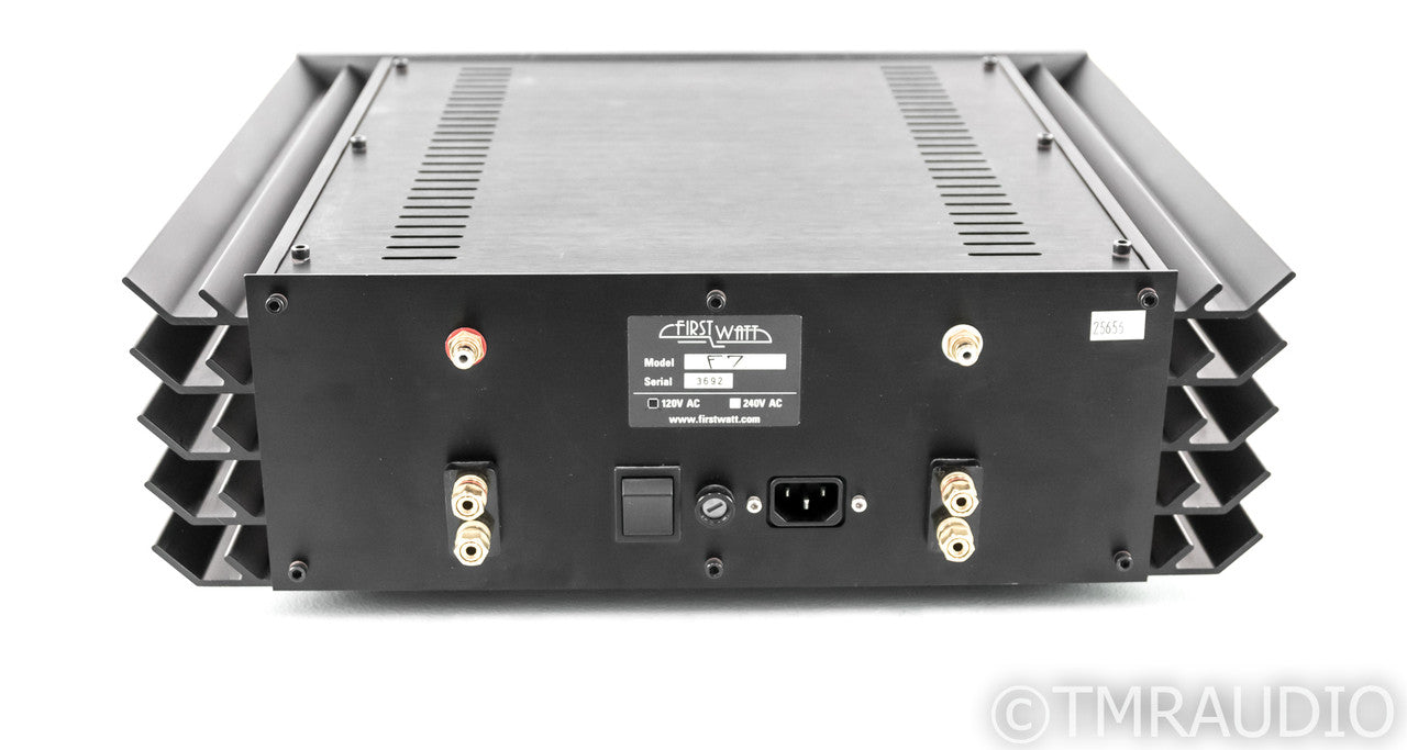 First Watt F7 Stereo Power Amplifier; Nelson Pass Design