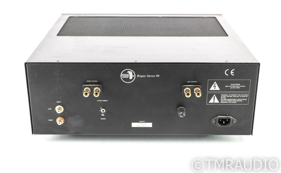 Rogue Audio ST90 Super Magnum Stereo Tube Power Amplifier; Stereo 90