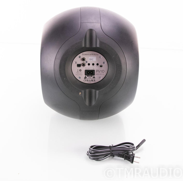 B&W PV1D Dual 8" Powered Subwoofer; Matte Black; PV-1D