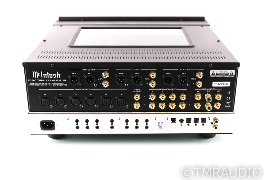 McIntosh C2600 Stereo Tube Preamplifier; Remote