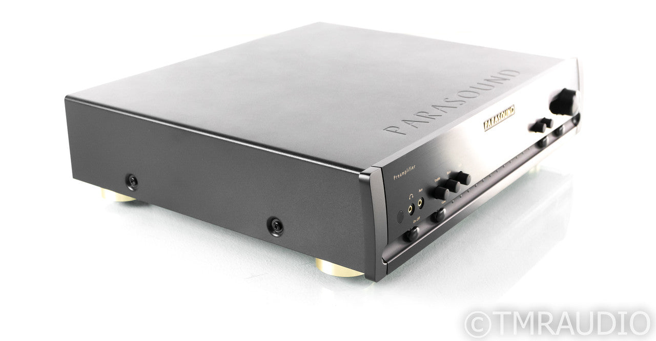 Parasound Halo P6 2.1 Channel Preamplifier / DAC; MM / MC Phono; P-6; Black