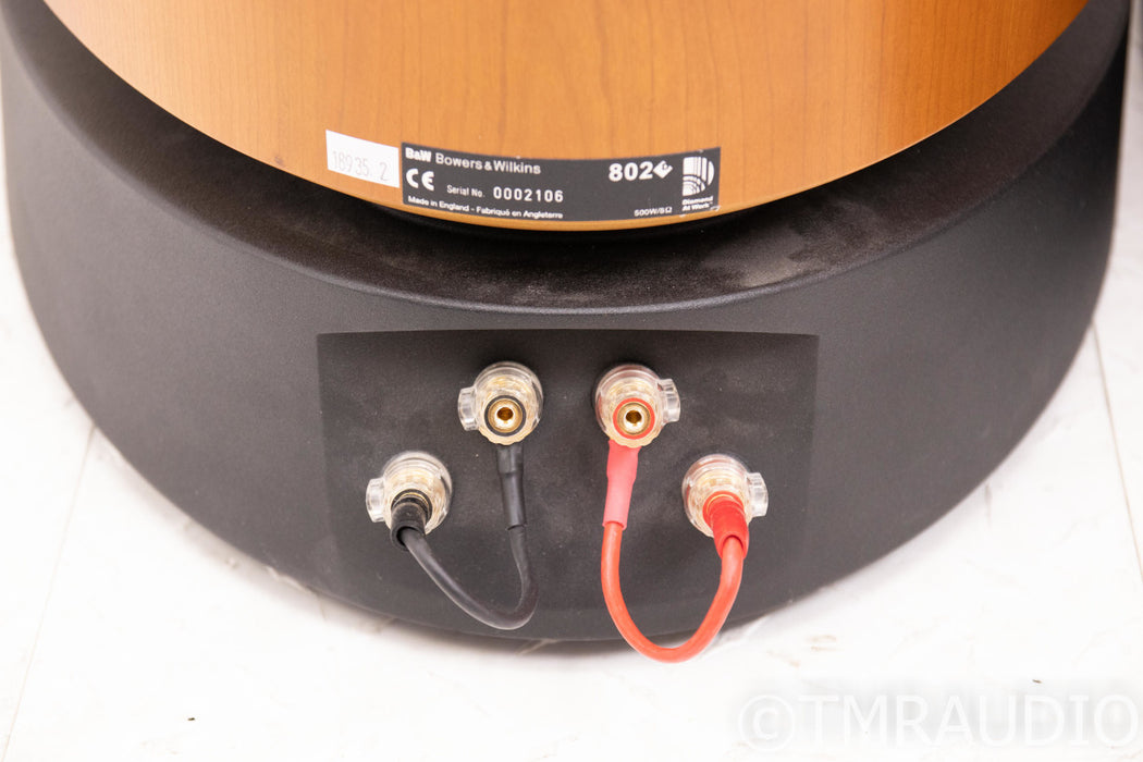 B&W 802D Floorstanding Speakers