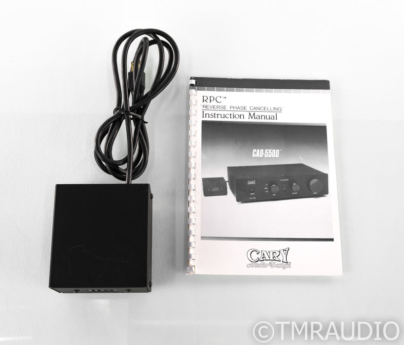 Cary Audio CAD 5500 Stereo Tube Preamplifier; CD Processor / Buffer; CAD-5500