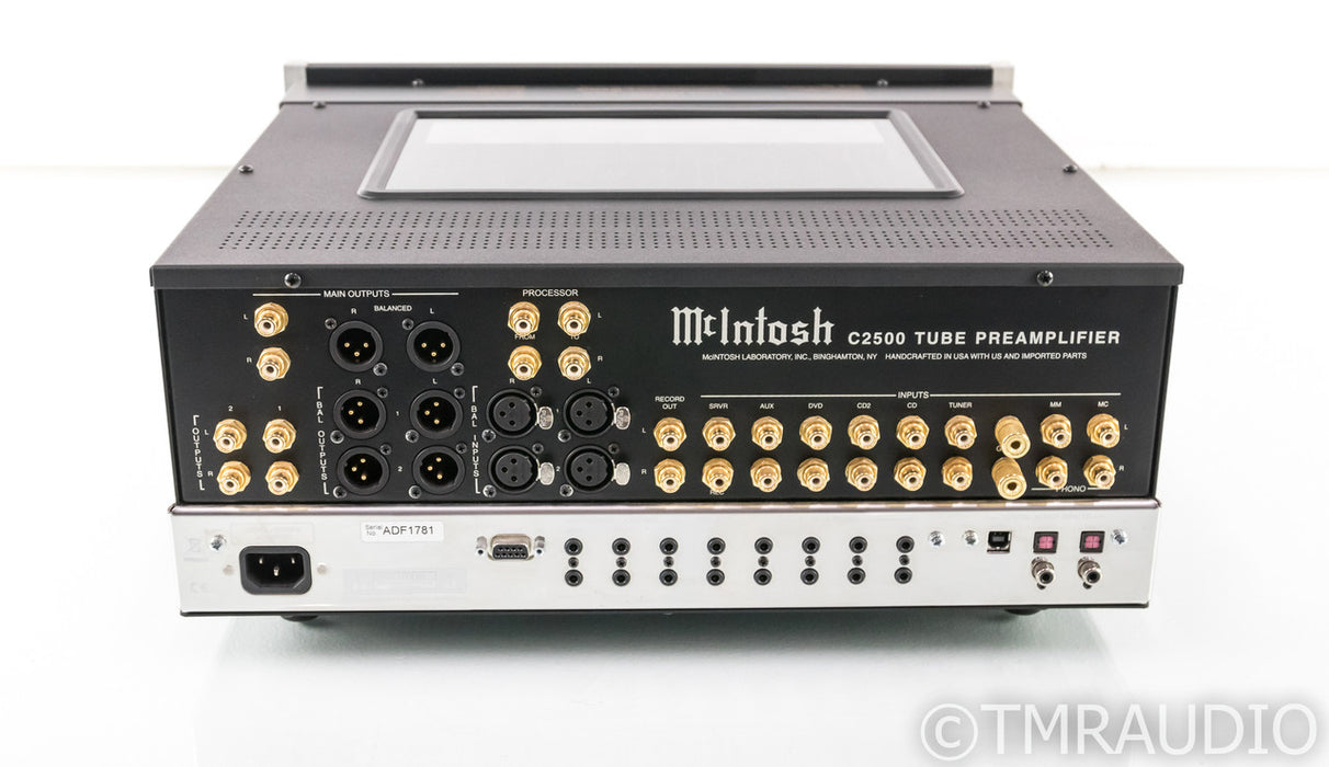 McIntosh C2500 Stereo Tube Preamplifier; C-2500; Remote; MM / MC Phono
