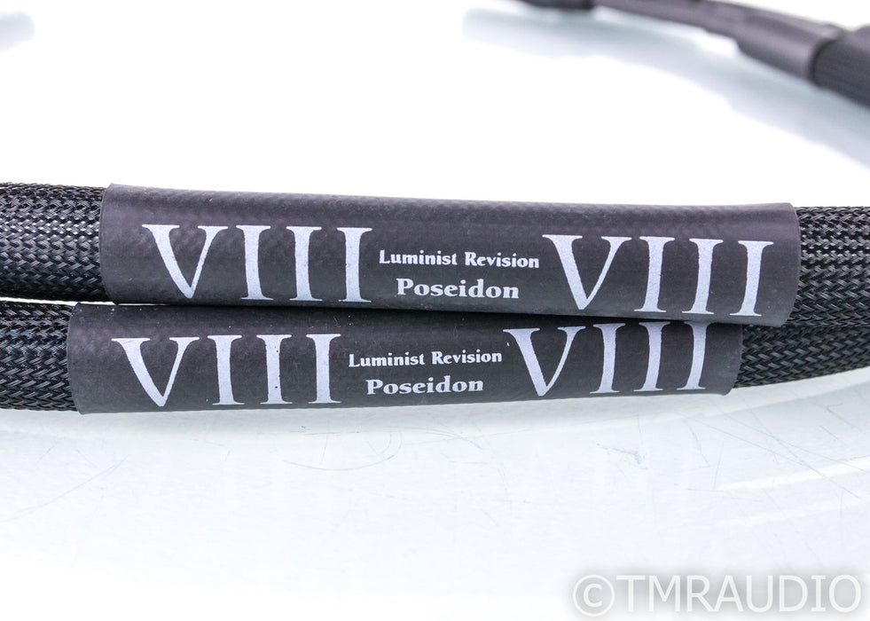 Purist Audio Design Poseidon Luminist Revision XLR Cables; 1m Pair Interconnects