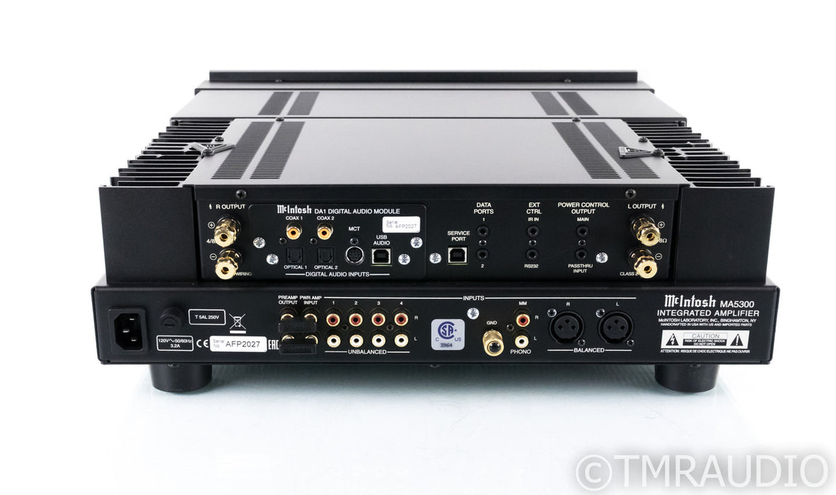 McIntosh MA5300 Stereo Integrated Amplifier; MA-5300; Remote; MM Phono