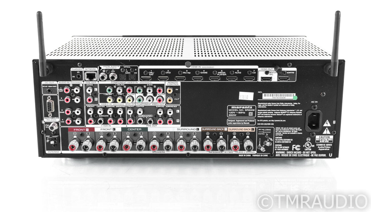 Marantz SR5009 7.2 Channel Home Theater Receiver; SR-5009; Remo