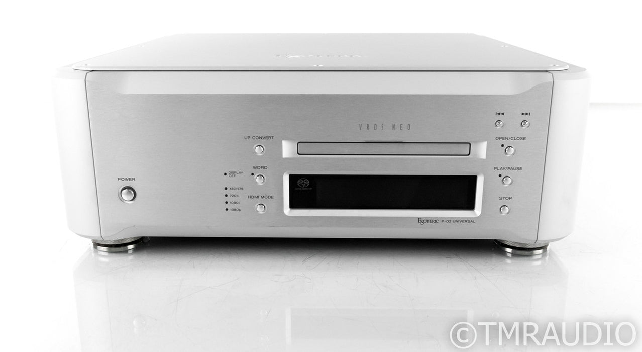 Esoteric P-03 Universal CD / SACD / DVD Transport; P03; Remote