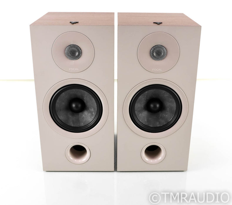 Focal Chora 806 Bookshelf Speakers; Light Wood Pair