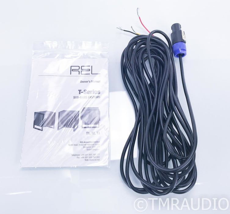 REL T3 8 Inch Powered Subwoofer; T-3; AS-IS (No Sound)