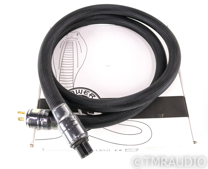 Shunyata Research Black Mamba Helix HC CX Power Cable; 1.8m AC Cord; HC/CX