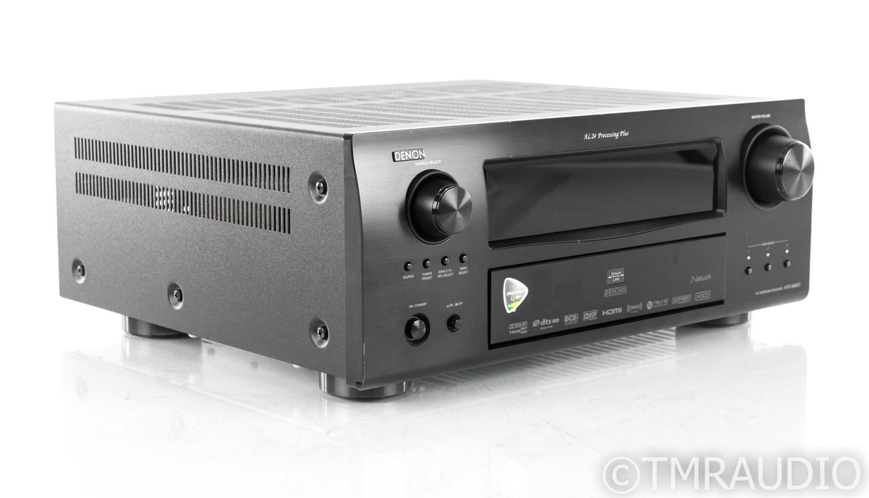 Denon AVR-3808ci 7.1 Channel Home Theater Receiver; MM Phono; Remotes
