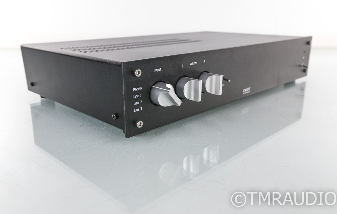 Croft Acoustics Micro 25 Stereo Tube Preamplifier; MM Phono