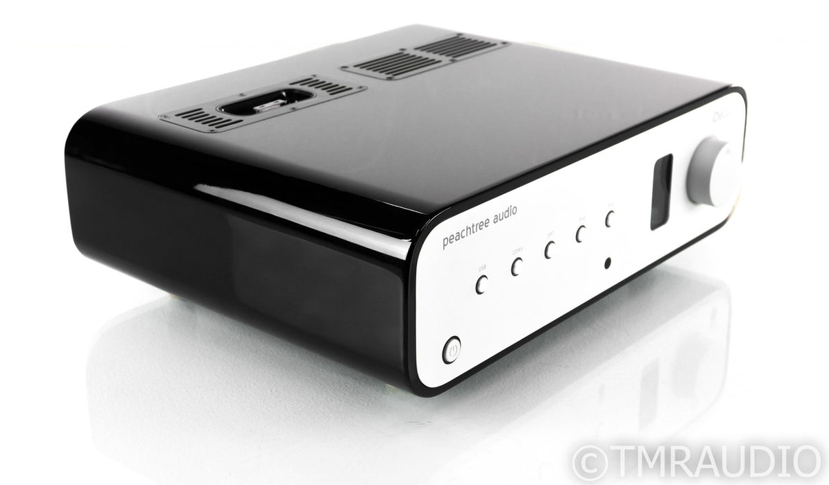 Peachtree iDecco Stereo Integrated Tube Hybrid Amplifier; iPod; Gloss Black